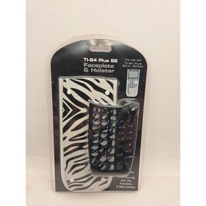 Ti- 84 plus SE Protective Cover Calculator Faceplate & Holster Case SmoothTalk